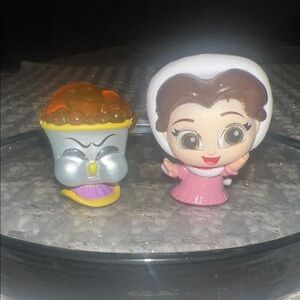 Disney Belle and Chip Doorables Pixel Perfect and Let’s Party Edition